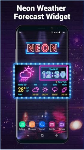 game pic for Neon weather forecast widget